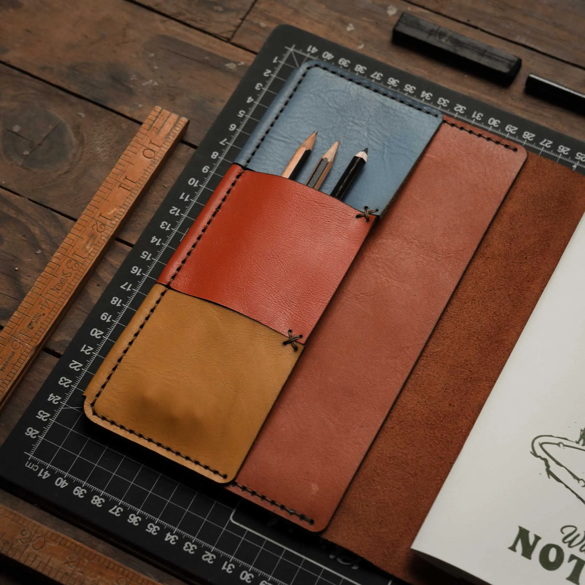 A5 Leather Notebook Cover - Creative Range