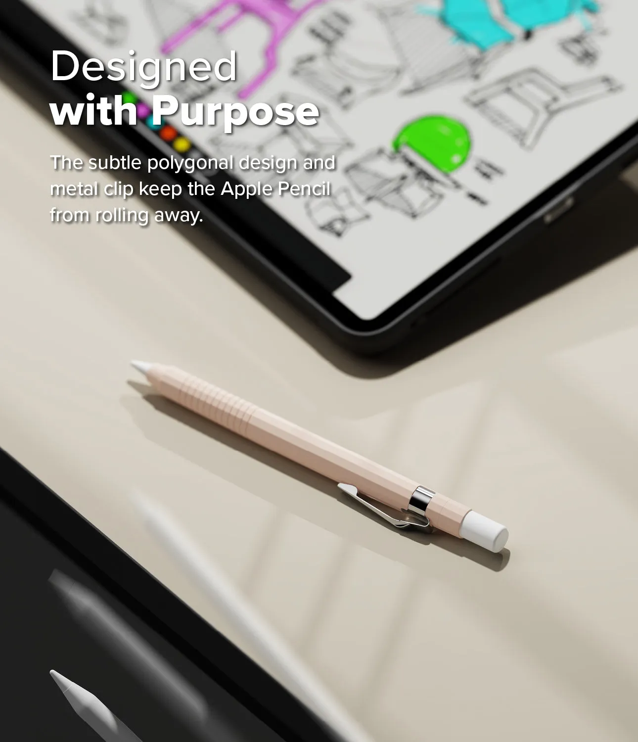 Apple Pencil Pro / 2nd Generation Case | Silicone Drafting Pencil Case