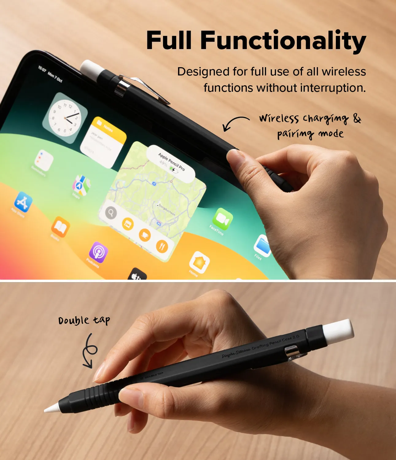 Apple Pencil Pro / 2nd Generation Case | Silicone Drafting Pencil Case