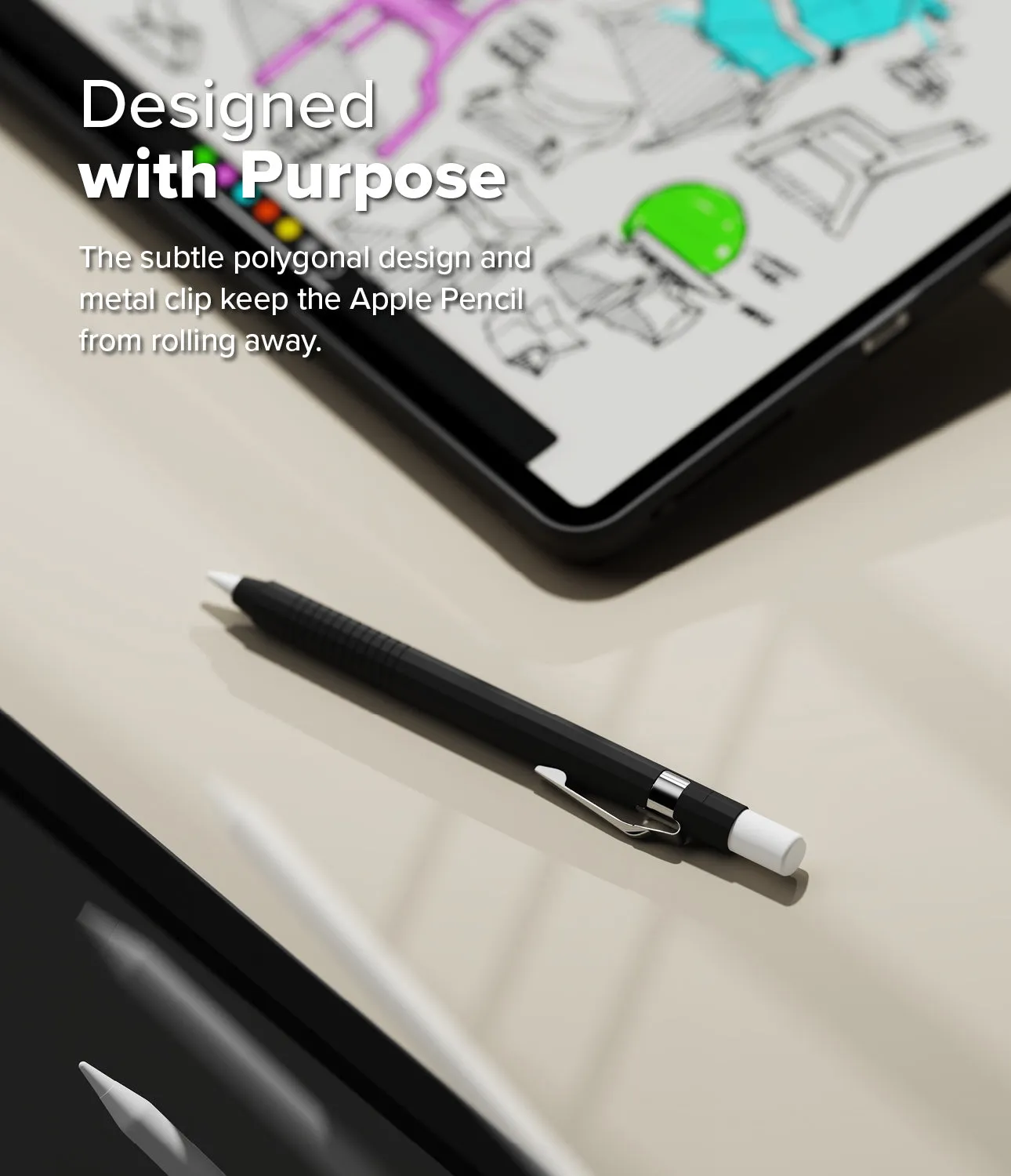 Apple Pencil Pro / 2nd Generation Case | Silicone Drafting Pencil Case