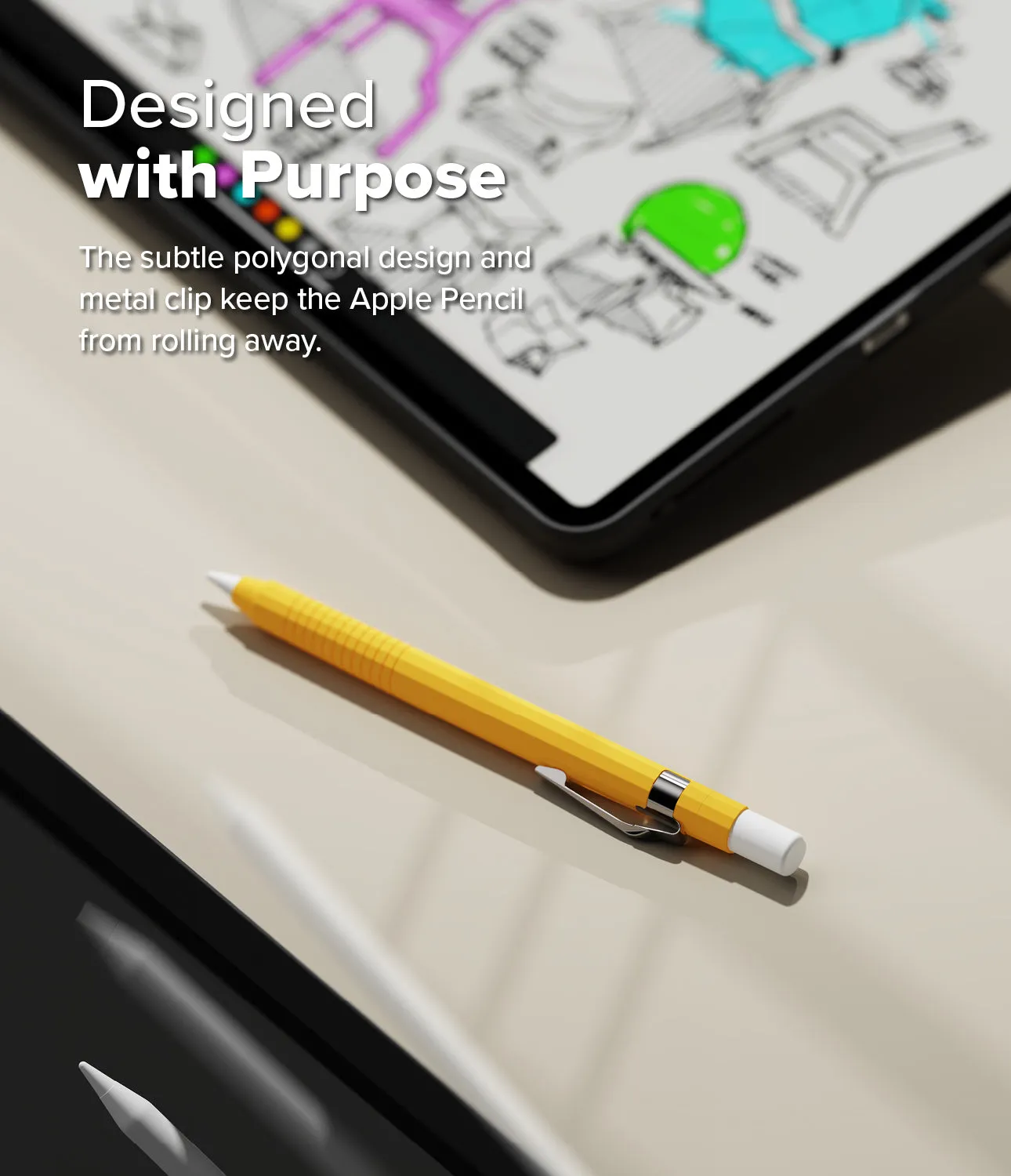 Apple Pencil Pro / 2nd Generation Case | Silicone Drafting Pencil Case