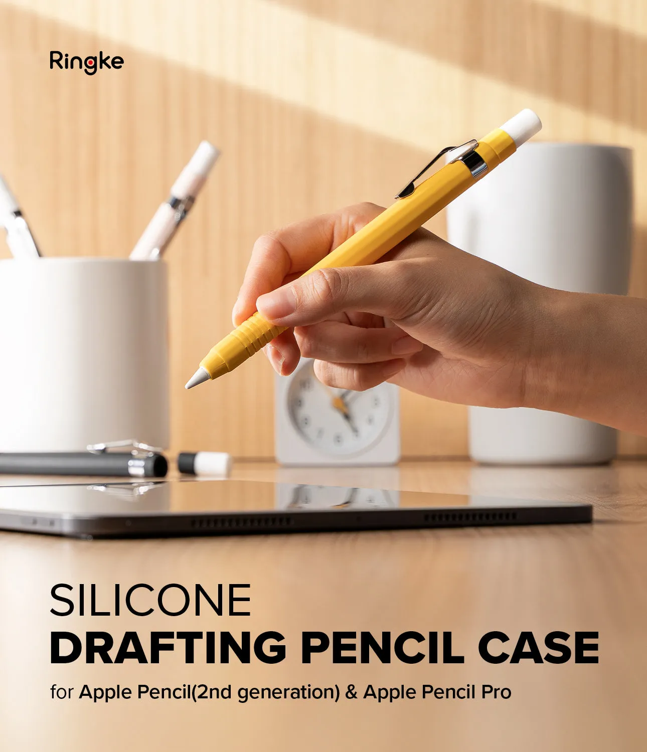 Apple Pencil Pro / 2nd Generation Case | Silicone Drafting Pencil Case