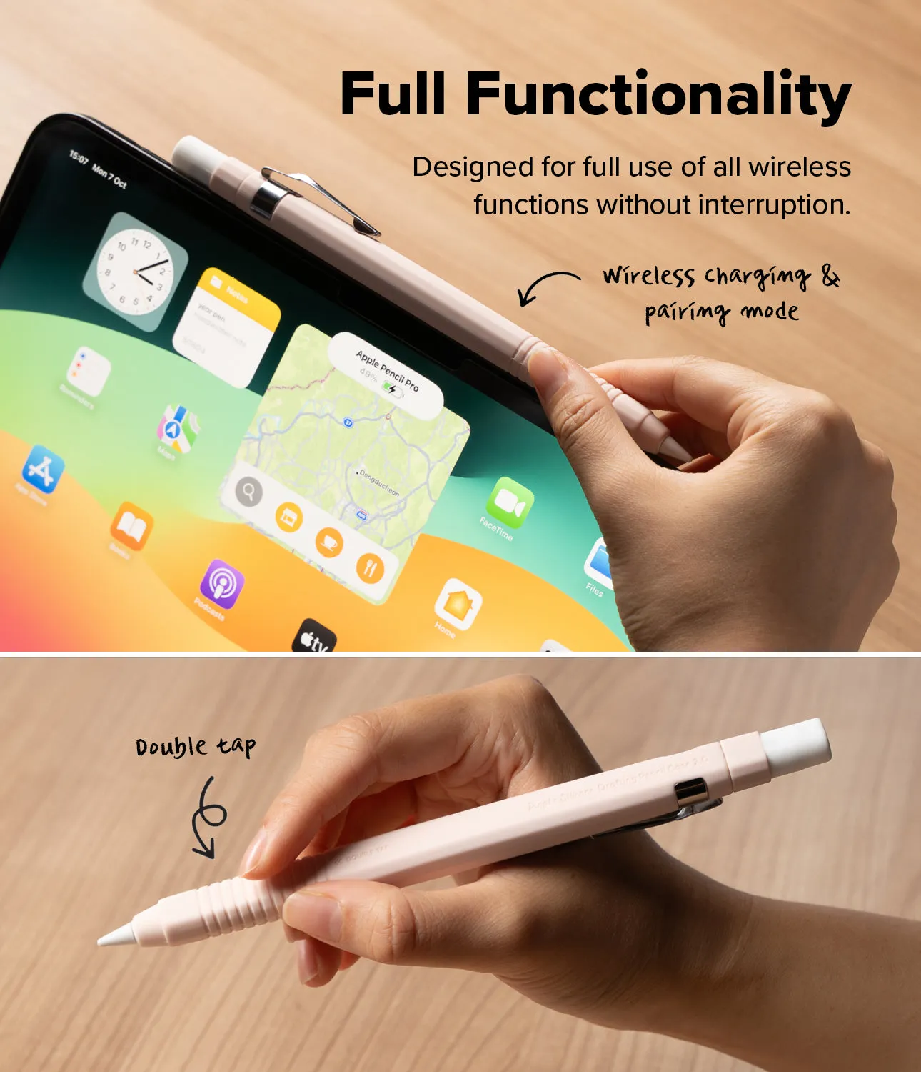 Apple Pencil Pro / 2nd Generation Case | Silicone Drafting Pencil Case