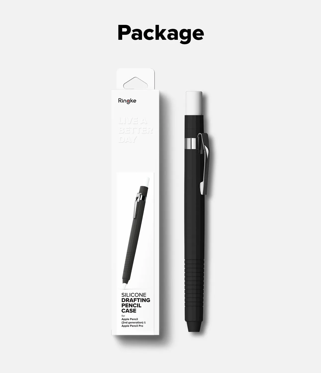 Apple Pencil Pro / 2nd Generation Case | Silicone Drafting Pencil Case