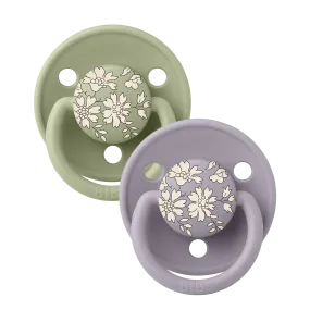 BIBS x LIBERTY De Lux 2 PACK Capel - Sage Mix