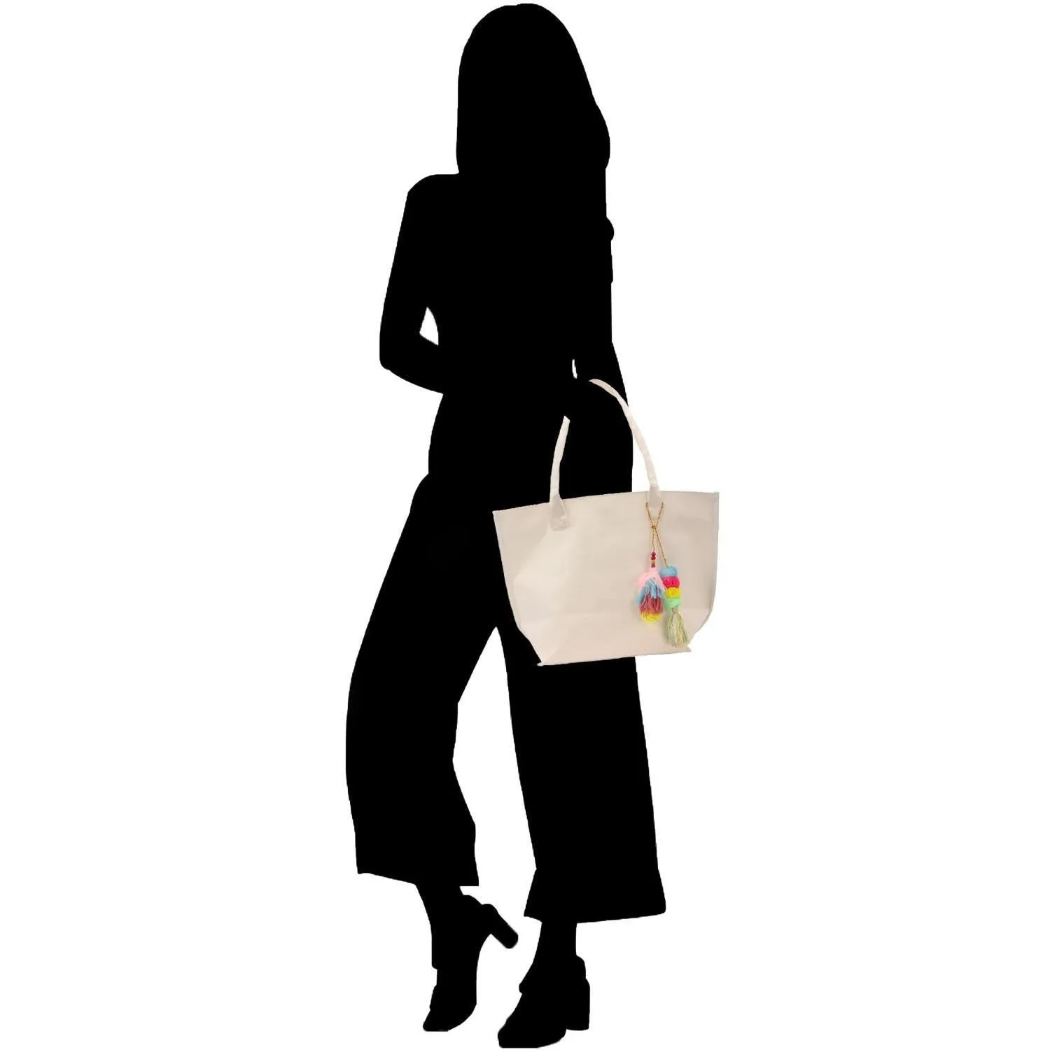 Birthday Celebration Personalized Gift Canvas Hand Bag with Name and State 40th 50th Hand Bag for Her Custom Birthday Gift (BDT1035)