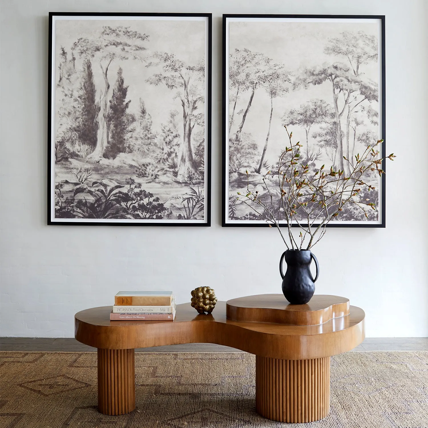 Bois de Boulogne (Left) Limited Edition Archival Print