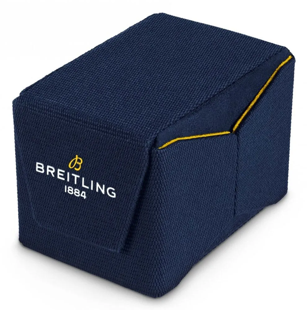 Breitling Superocean Heritage Automatic Chronometer Stainless Steel Mesh Blue Dial Date Divers Mens Watch Special Edition AB2020161C1A1