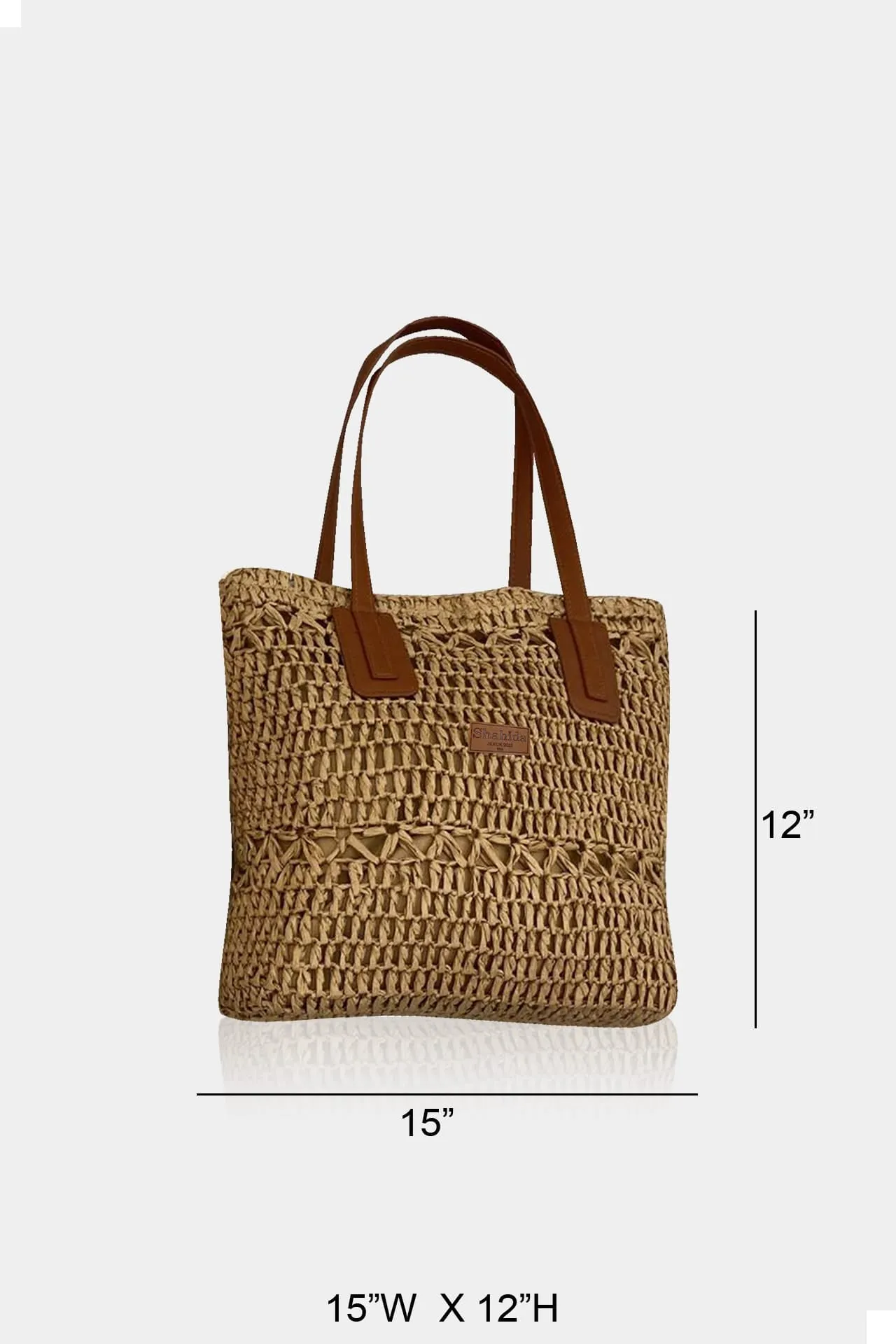 Brown Vacation Tote Bags