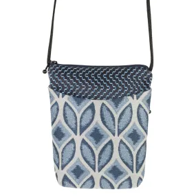Busy Bee in Woven Tulip Blue
