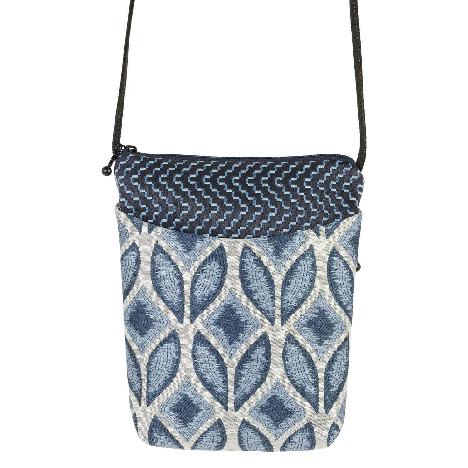 Busy Bee in Woven Tulip Blue