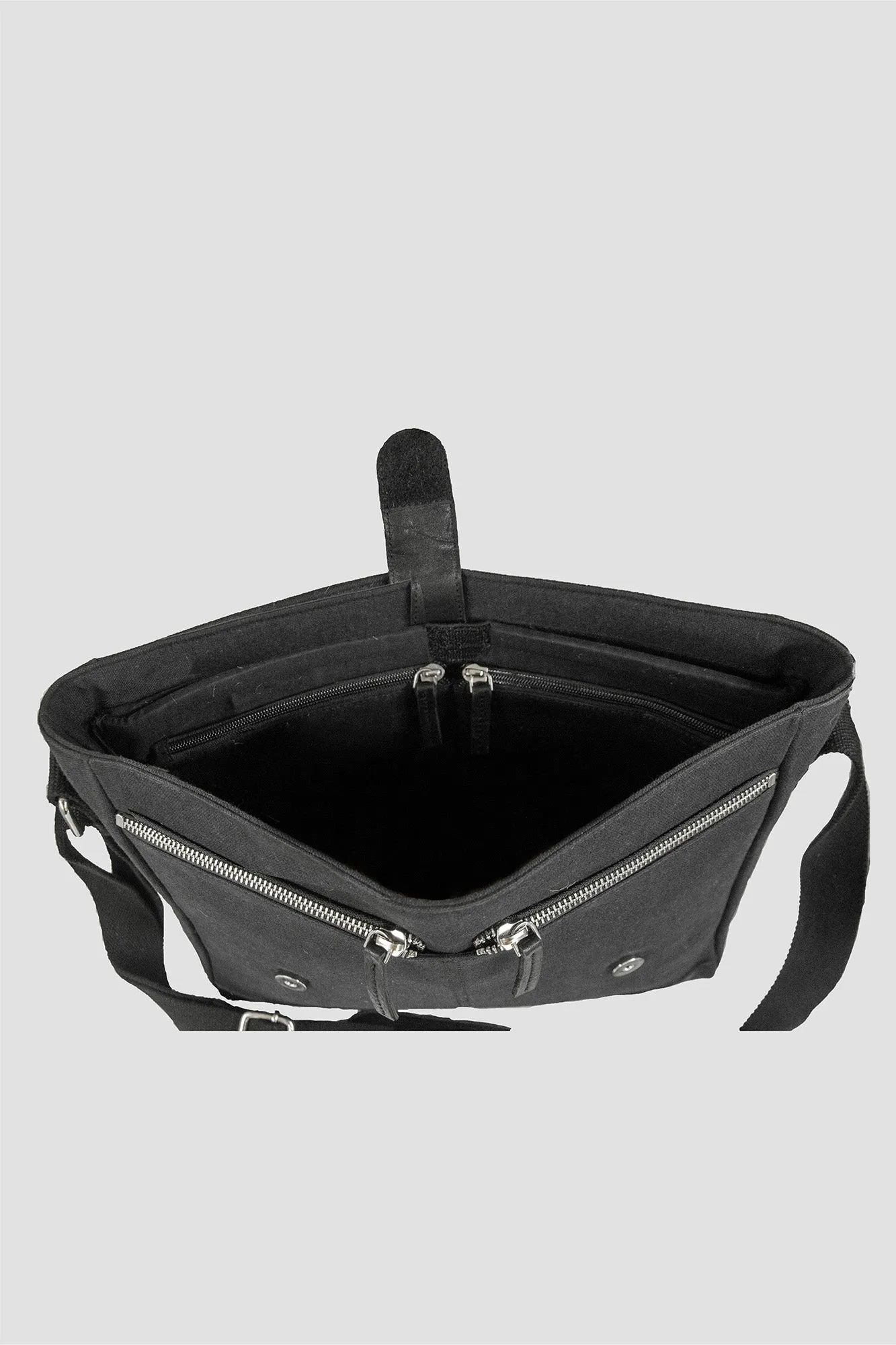 Canvas and Leather Laptop Bag
