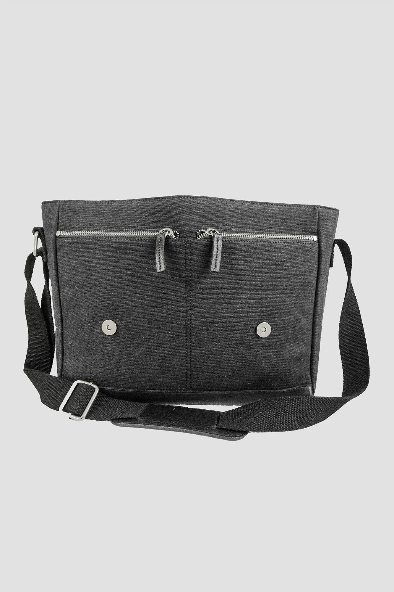 Canvas and Leather Laptop Bag