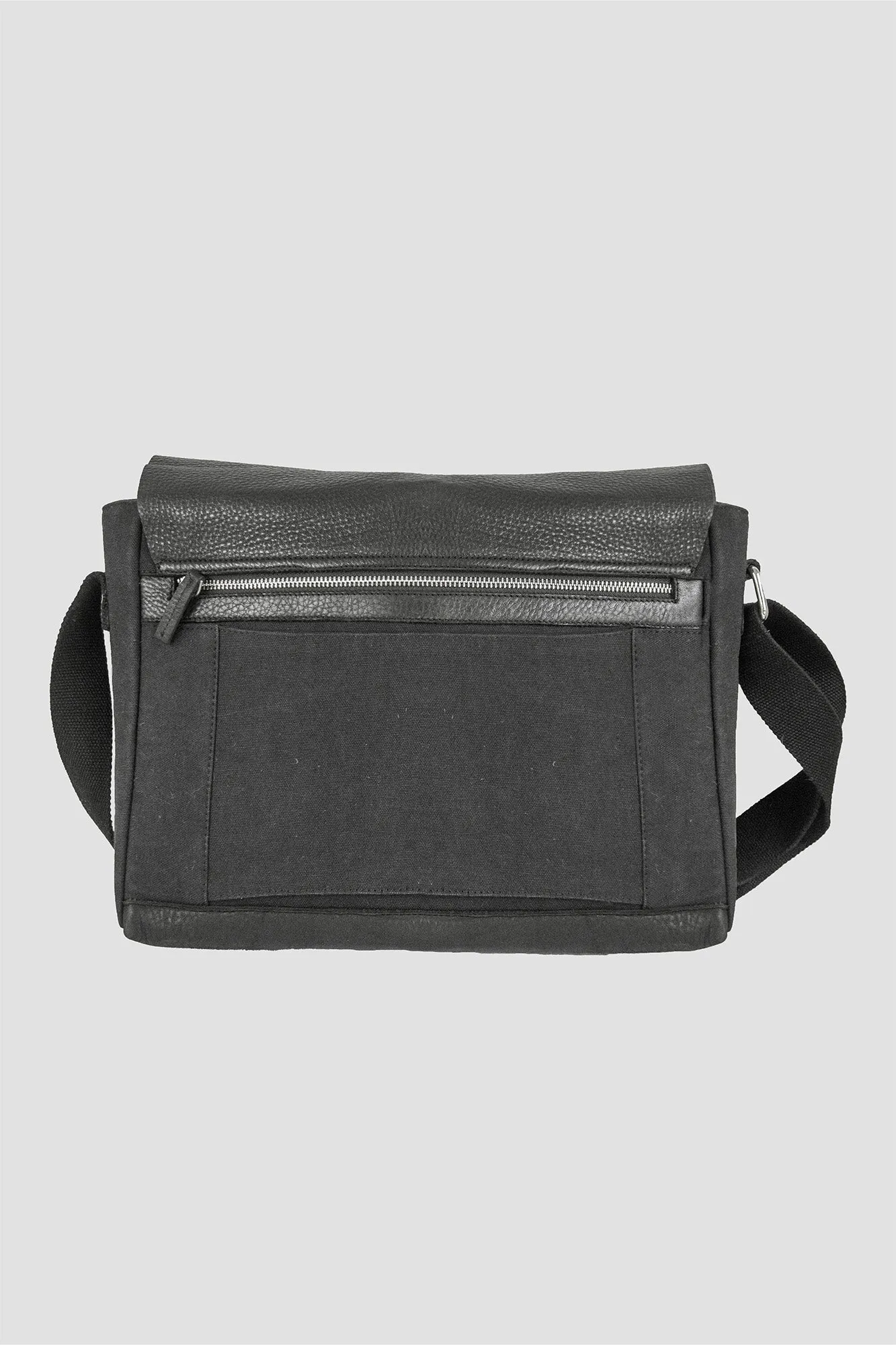 Canvas and Leather Laptop Bag