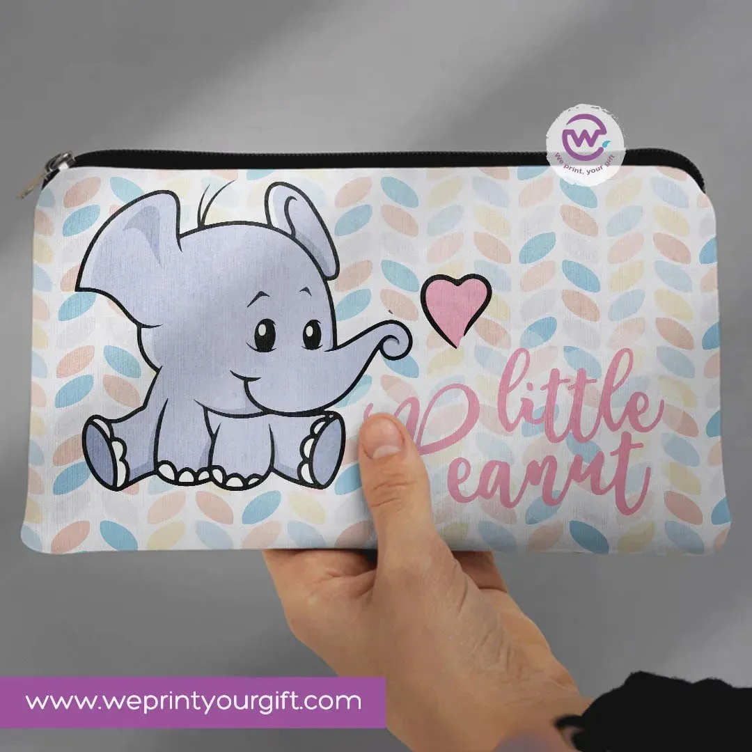 Canvas - Pencil Case -Elephant