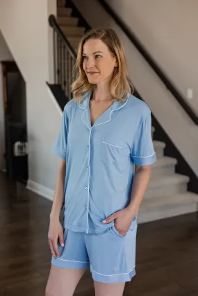 Carefree Bamboo Short Sleeve & Short Pajama Set
