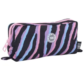 CUBS BLACK LEOPARD GADGETS HARD TOP PENCIL CASE