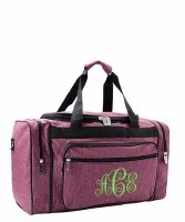 Dark Cherry Duffle Bag