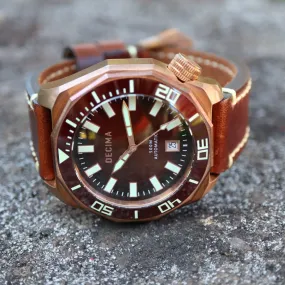 Decima&nbsp;Scylla&nbsp;LE&nbsp;(Brown) - 500m Swiss&nbsp;Mvmt CuSn8&nbsp;Bronze - Exclusive&nbsp;Option