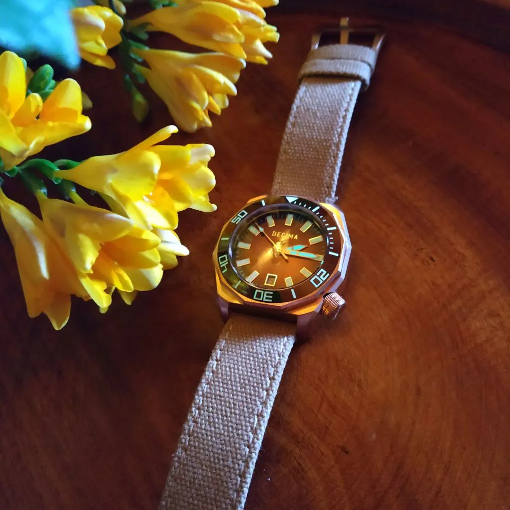 Decima&nbsp;Scylla&nbsp;LE&nbsp;(Brown) - 500m Swiss&nbsp;Mvmt CuSn8&nbsp;Bronze - Exclusive&nbsp;Option