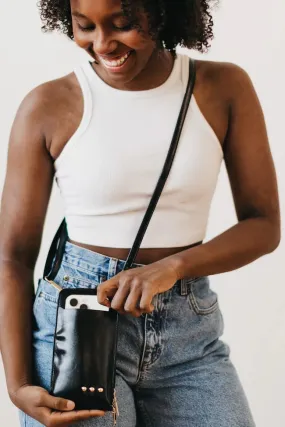Double Duty Phone Bag Black
