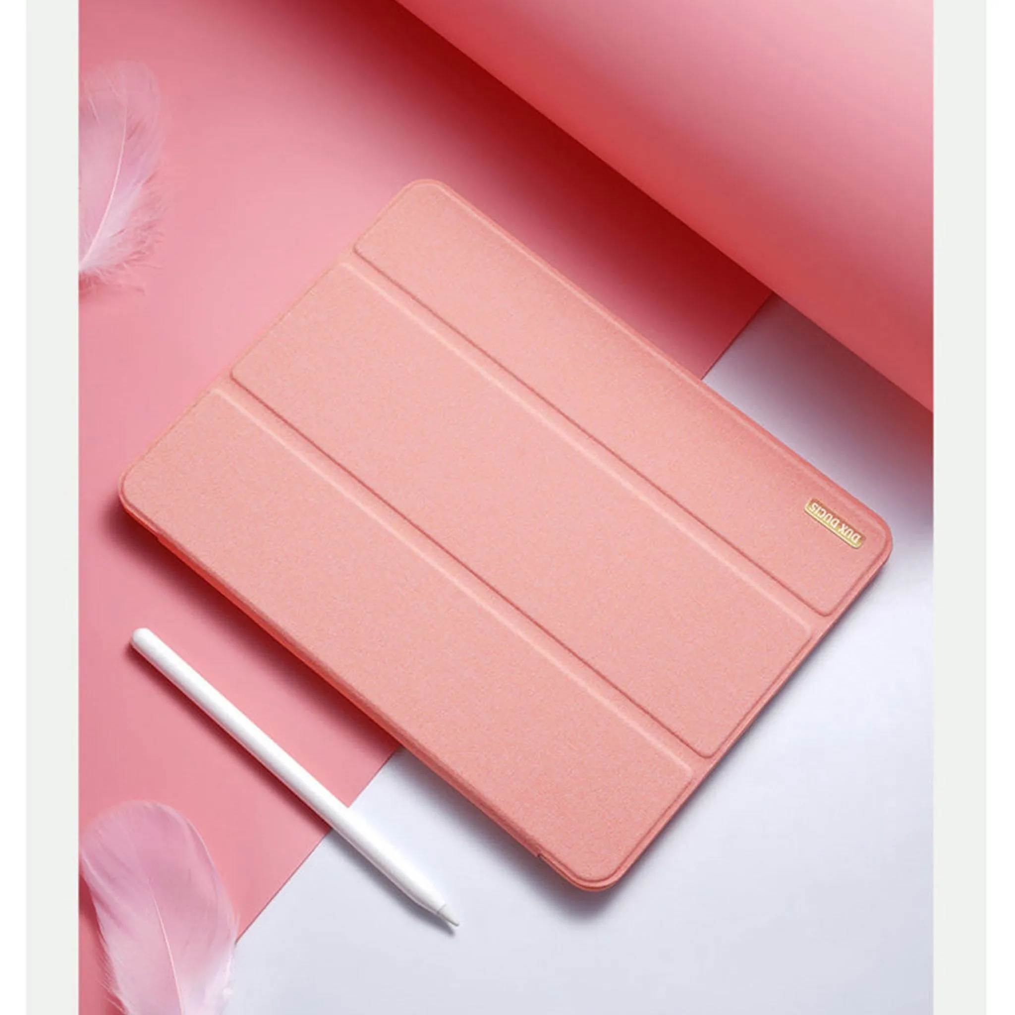 Dux Ducis Domo for Apple iPad Pro 12.9 (2020) (With Apple Pencil Holder) - Pink