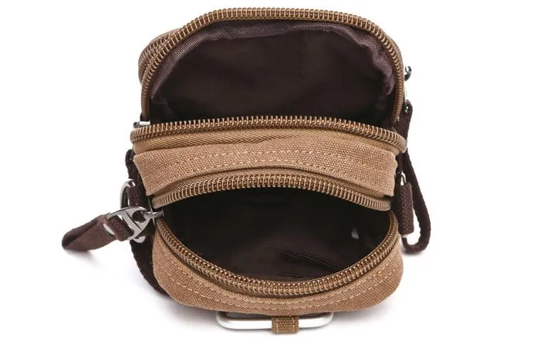 Fashionable Mobile Utility Phone Bag - Light Blue