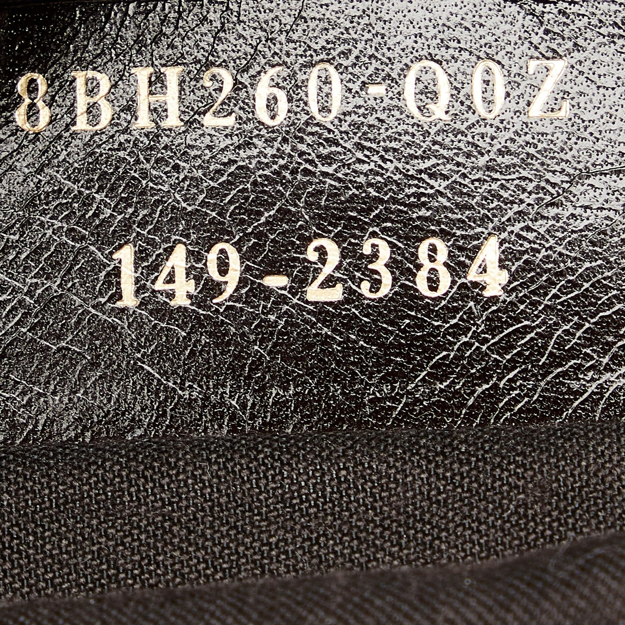 FENDI Pequin Canvas Tote Bag