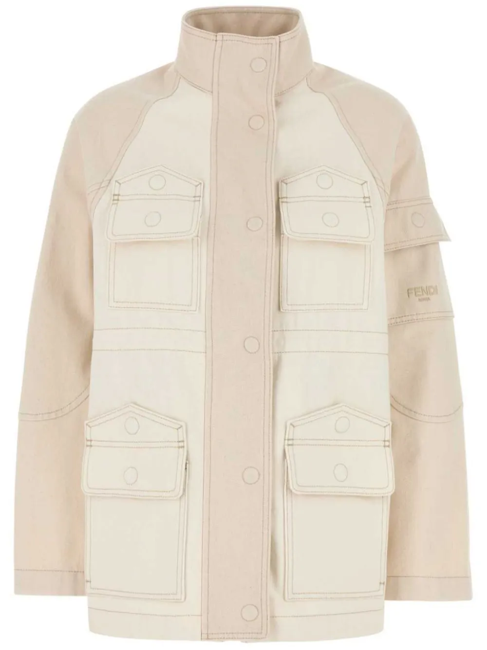 FENDI Women’s Denim Parka Jacket
