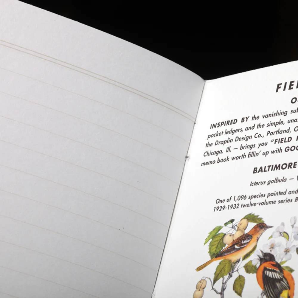 Field Notes The Birds and Trees of North America Limited Edition Notebook [3 pack]