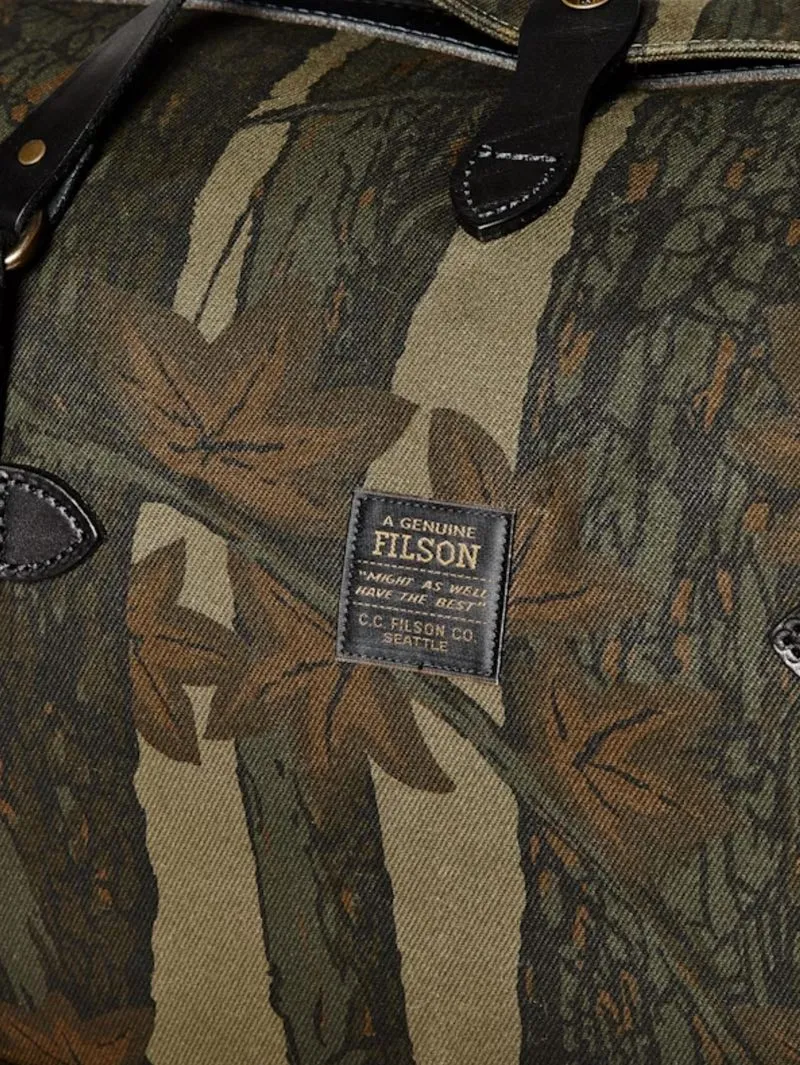 Filson Medium Rugged Twill Duffle Bag maple Bark