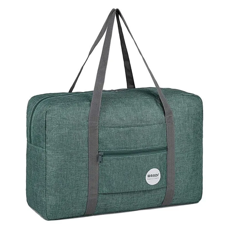 Foldable Ladies Carry on Luggage for Spirit Airlines Personal Item Bag 18x14x8 Travel Duffle Bag Under Seat