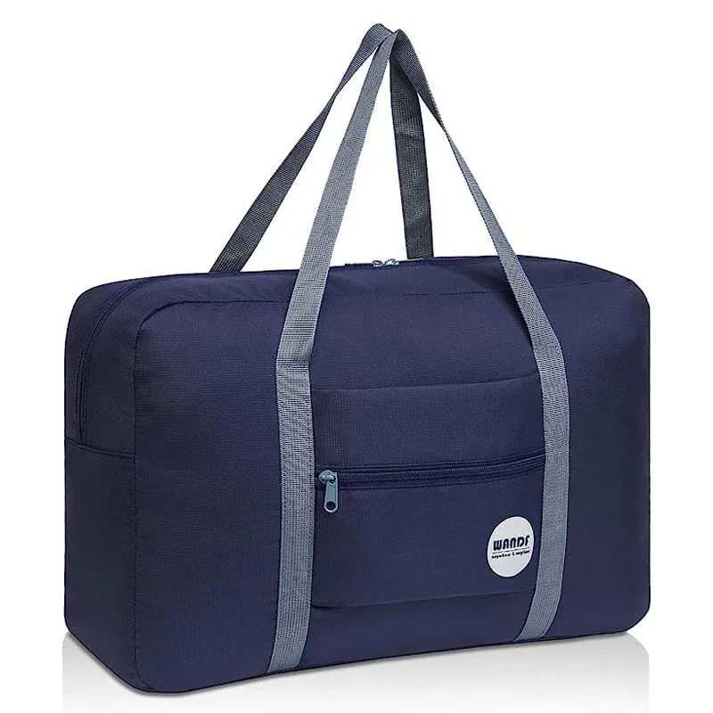 Foldable Ladies Carry on Luggage for Spirit Airlines Personal Item Bag 18x14x8 Travel Duffle Bag Under Seat