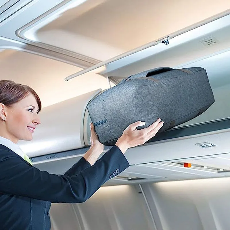 Foldable Ladies Carry on Luggage for Spirit Airlines Personal Item Bag 18x14x8 Travel Duffle Bag Under Seat