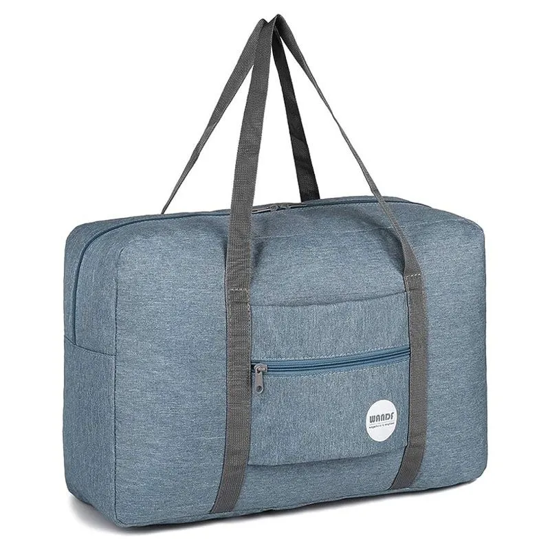 Foldable Ladies Carry on Luggage for Spirit Airlines Personal Item Bag 18x14x8 Travel Duffle Bag Under Seat