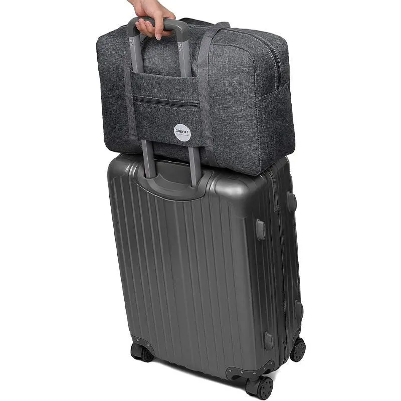 Foldable Ladies Carry on Luggage for Spirit Airlines Personal Item Bag 18x14x8 Travel Duffle Bag Under Seat
