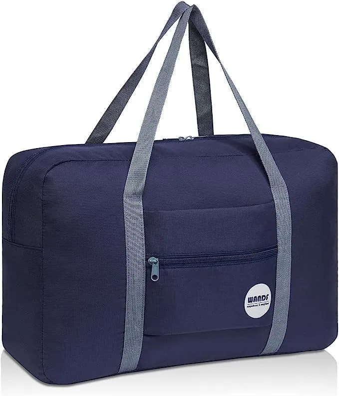 Foldable Ladies Carry on Luggage for Spirit Airlines Personal Item Bag 18x14x8 Travel Duffle Bag Under Seat