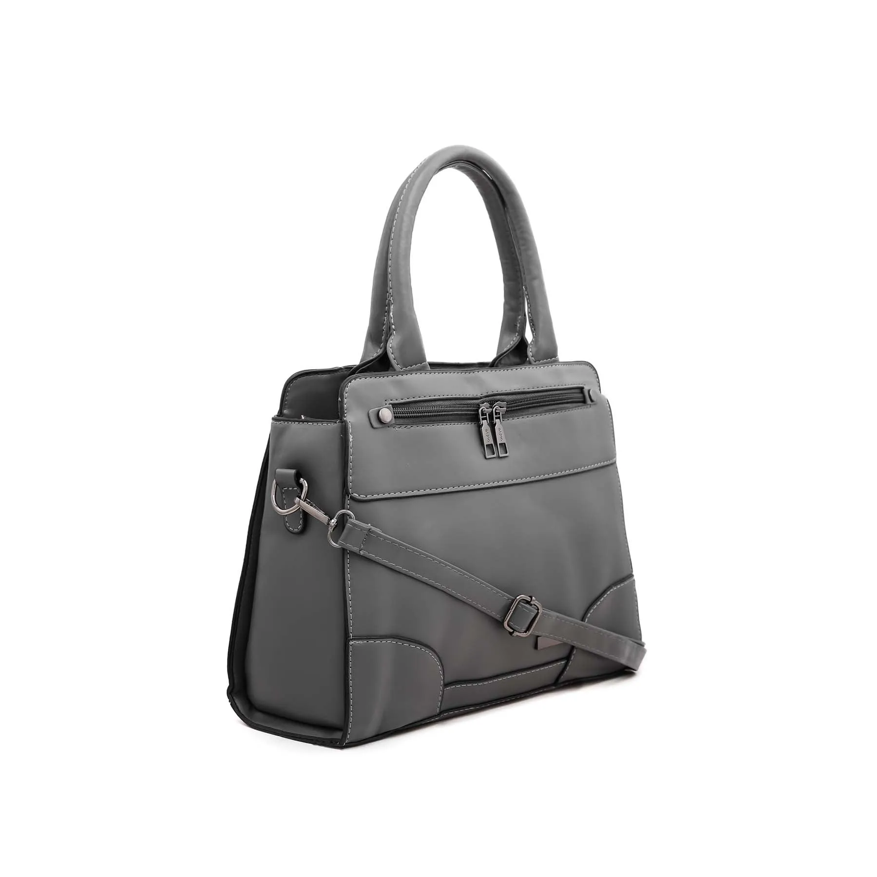 Grey Formal Hand Bag P35868