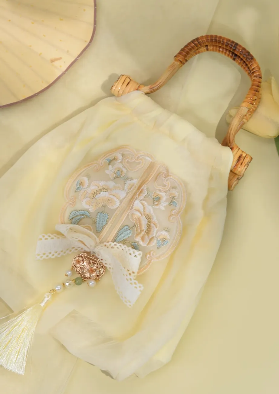 Handbag for Hanfu & Cheongsam - Soft Fleur