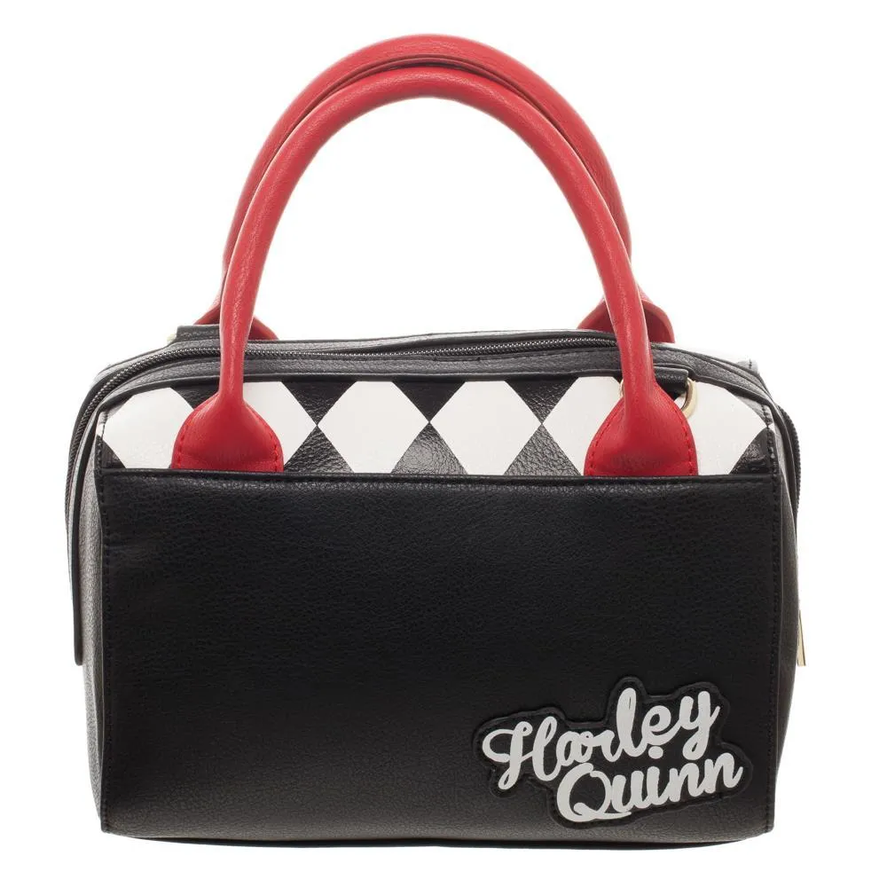 Haryley Quinn Diamond Mini Satchel Bag Handbag