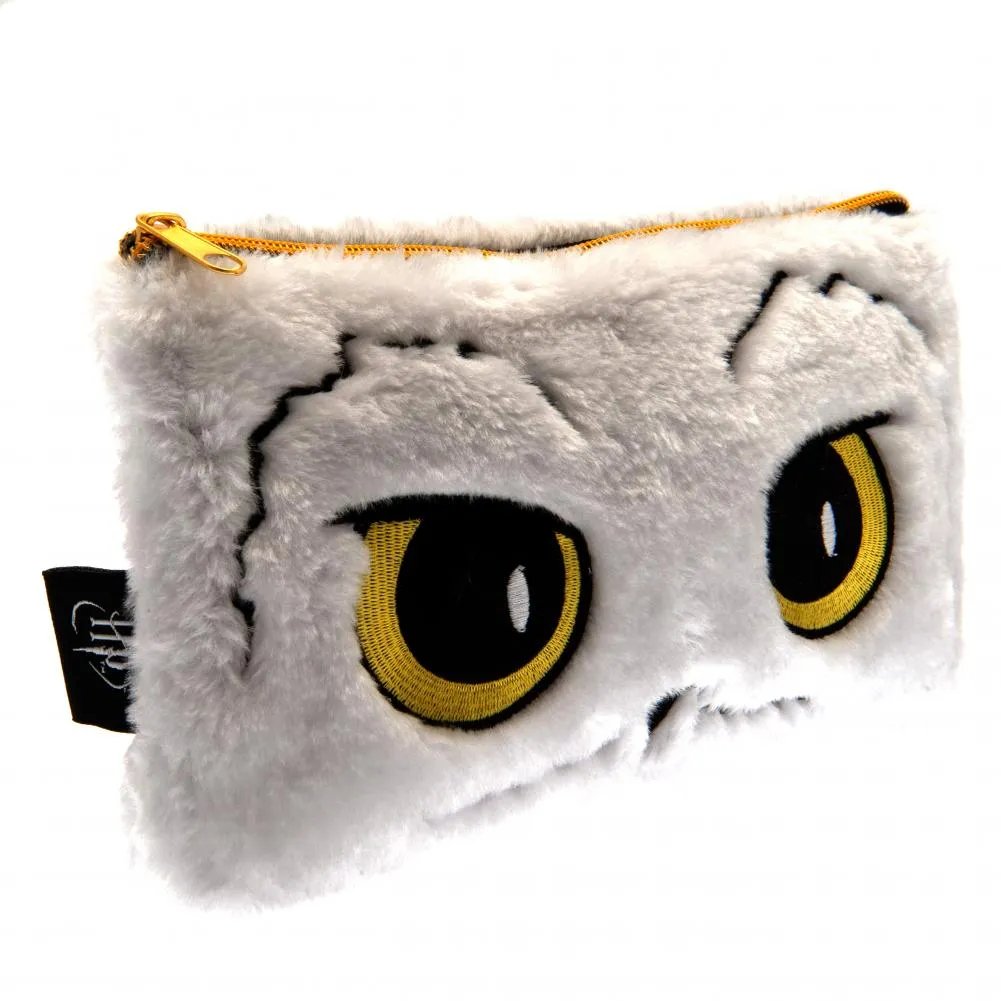 Hedwig Owl Soft Plush Pencil Case