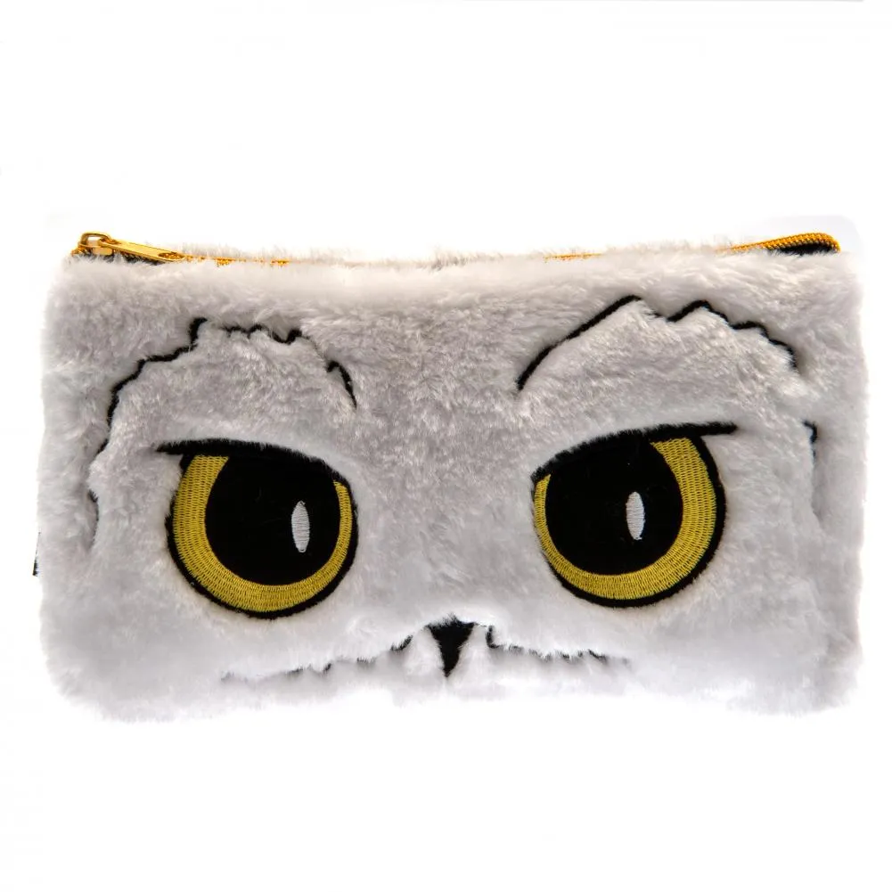 Hedwig Owl Soft Plush Pencil Case