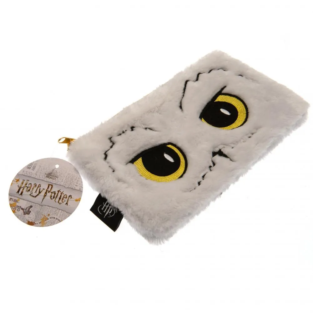 Hedwig Owl Soft Plush Pencil Case