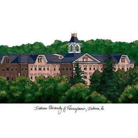 Indiana University of Pennsylvania Lithograph Print