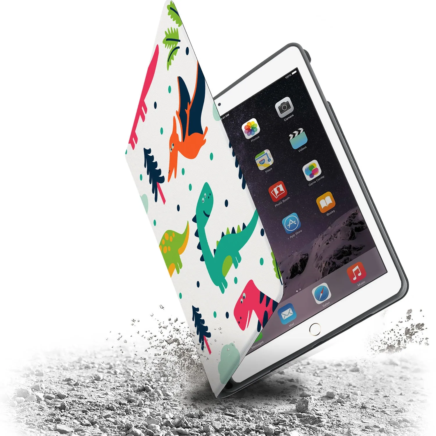 iPad Folio Case - Dinosaur