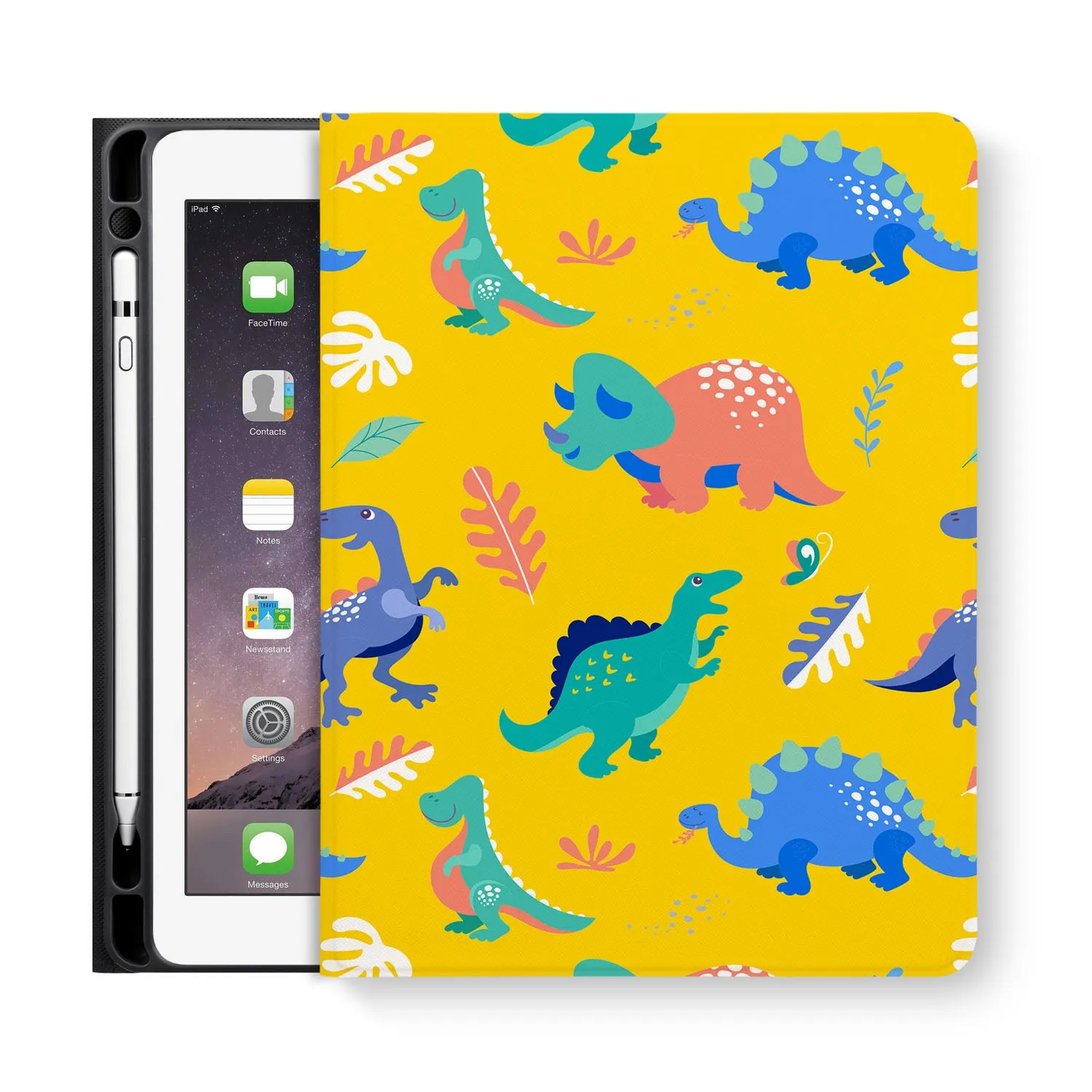 iPad Folio Case - Dinosaur