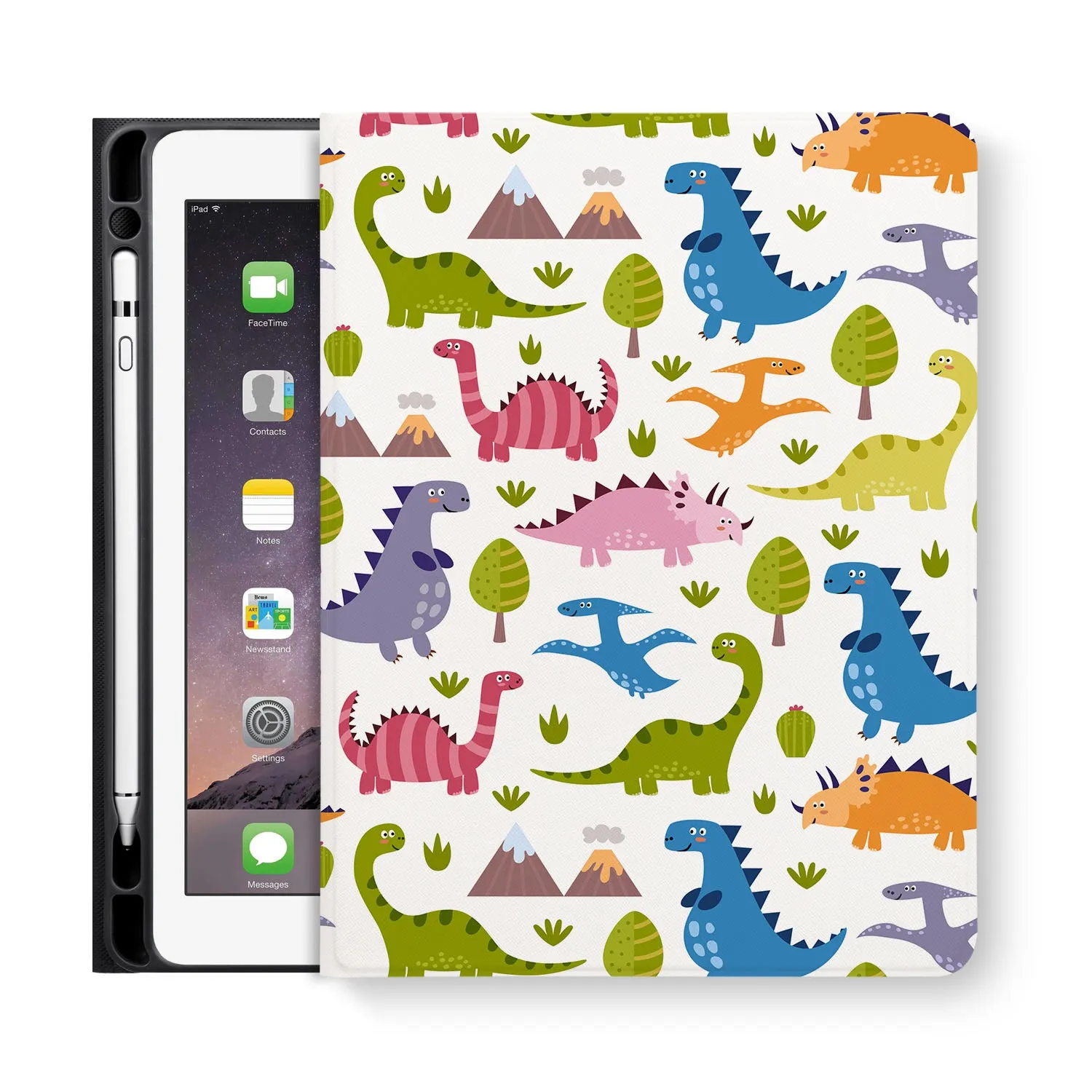 iPad Folio Case - Dinosaur