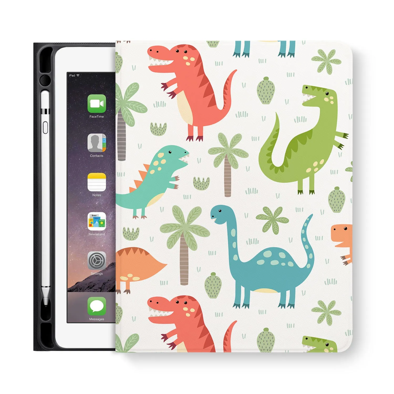 iPad Folio Case - Dinosaur