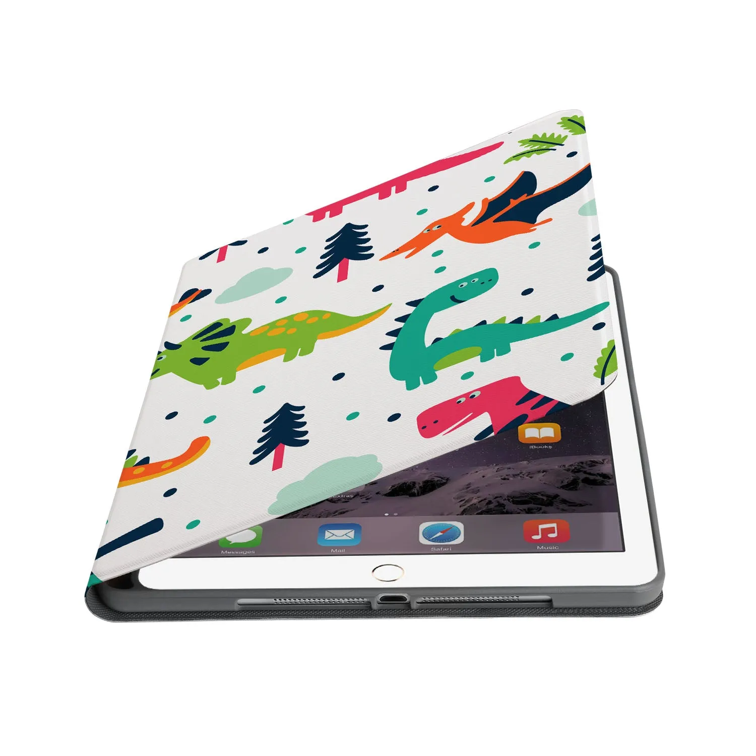 iPad Folio Case - Dinosaur