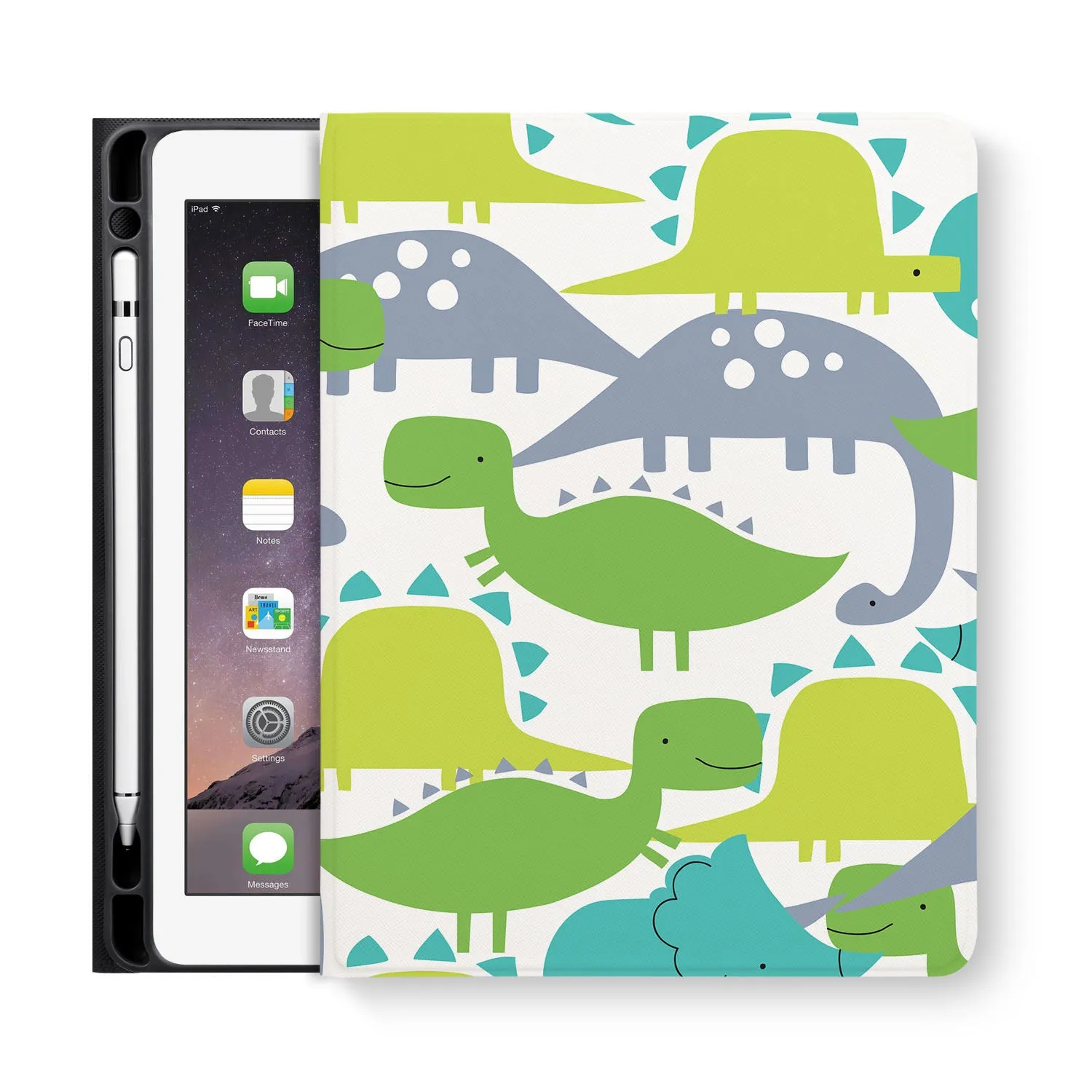 iPad Folio Case - Dinosaur